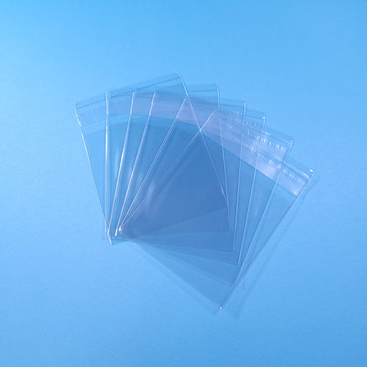100 Clear Cello Bag Resealable OPP Packaging CHOOSE your size!