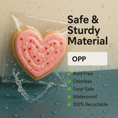 400 Clear Cello Bag Resealable OPP Packaging CHOOSE your size
