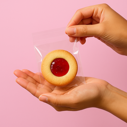 500 Clear Cello Bag Resealable OPP Packaging CHOOSE your size